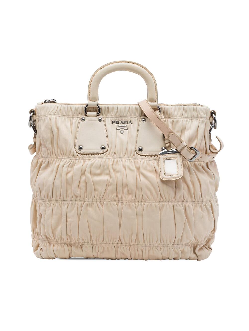 Prada Nappa Gaufre Satchel Pre-Loved #303819P69B